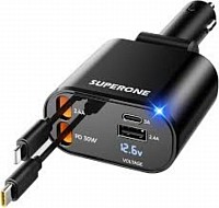PNL Retractable Car Charger